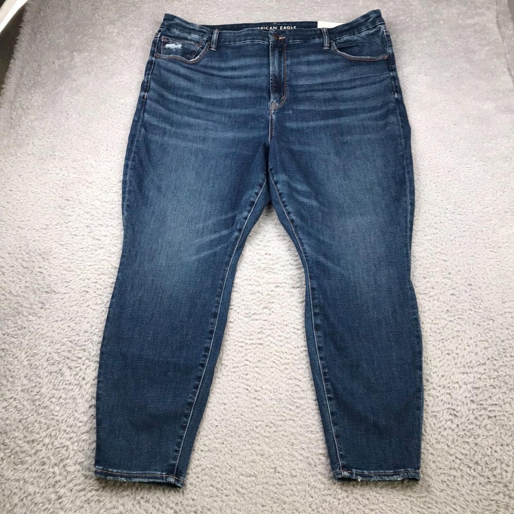 American Eagle AE BFF Jegging Jeans Womens XL Short Luxe Stretch High Rise NEW